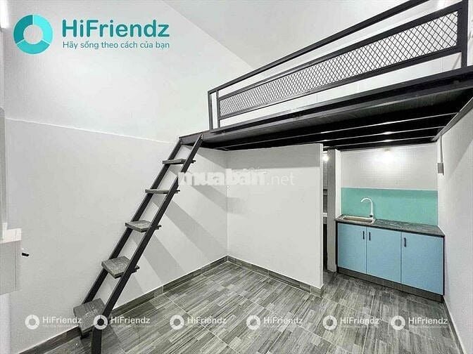 CHO THUÊ CĂN HỘ GÁC CAO NGAY DƯƠNG QUẢNG HÀM, GẦN ĐH VĂN LANG, EMART