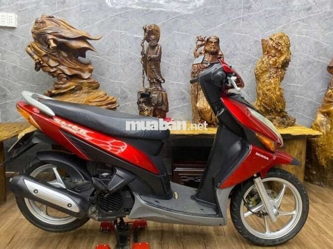 Honda Click 2009 màu đỏ BSTP Zin All