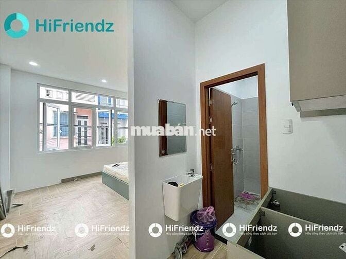 STUDIO FULL NỘI THẤT - TÁCH BẾP - CỬA SỔ TRỜI - GẦN NGÃ TƯ BẢY HIỀN