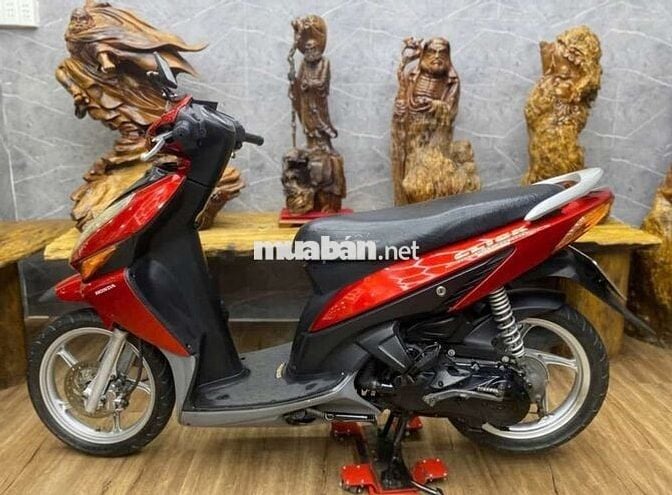 Honda Click 2009 màu đỏ BSTP Zin All