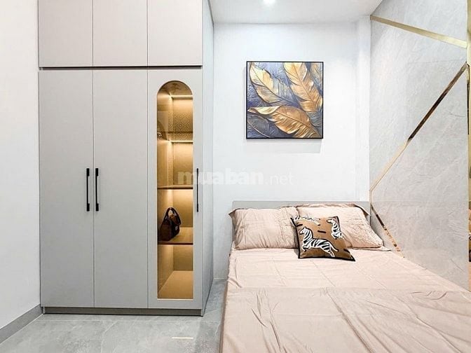 Nhà đẹp phan văn trị 4.2m x 15m 3 tầng 3pn sẵn nội thất chỉ 6.88 tỷ