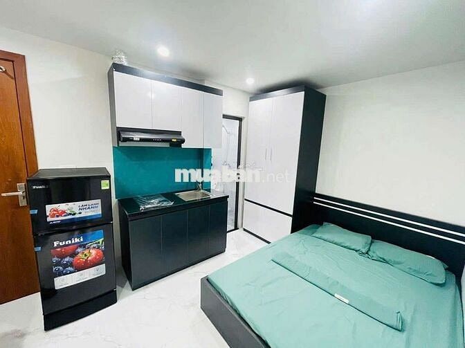 Cho thuê CCMN 25m2 Full nội thất, ban công, máy giặt tại Yên Lãng