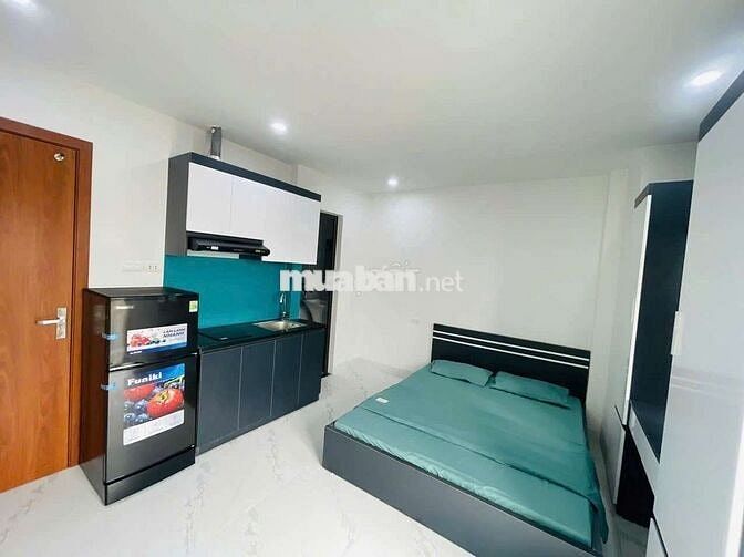 Cho thuê CCMN 25m2 Full nội thất, ban công, máy giặt tại Yên Lãng