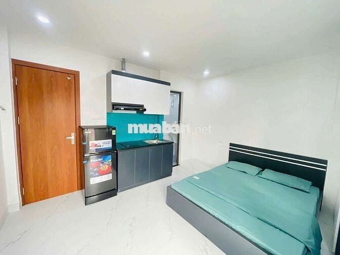 Cho thuê CCMN 25m2 Full nội thất, ban công, máy giặt tại Yên Lãng