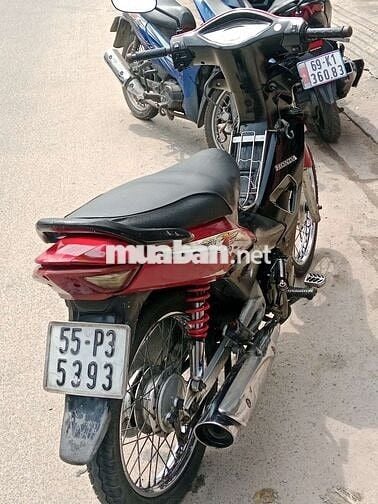 Honda Wave 100 2009 Đỏ-Đen biển Sài Gòn dễ thương