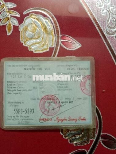 Honda Wave 100 2009 Đỏ-Đen biển Sài Gòn dễ thương