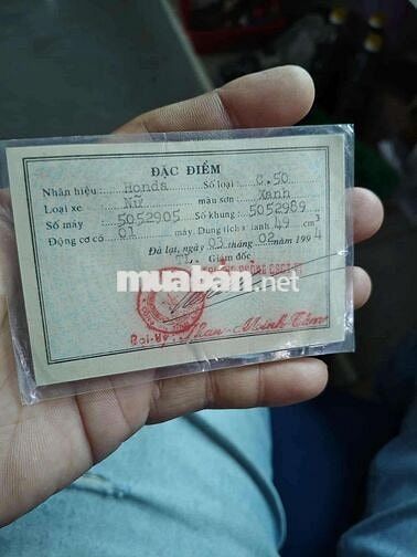 Cần bán xe cúp 50