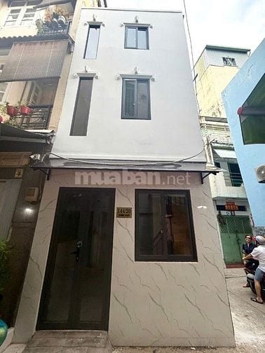 Nhà góc 2 mặt hẻm 3 tầng sát mặt tiền Bình Thới Quận 11, chỉ 2.75TỶ