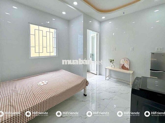 STUDIO BAN CÔNG FULL NỘI THẤT MÁY GIẶT RIÊNG ĐI BỘ QUA VĂN HIẾN