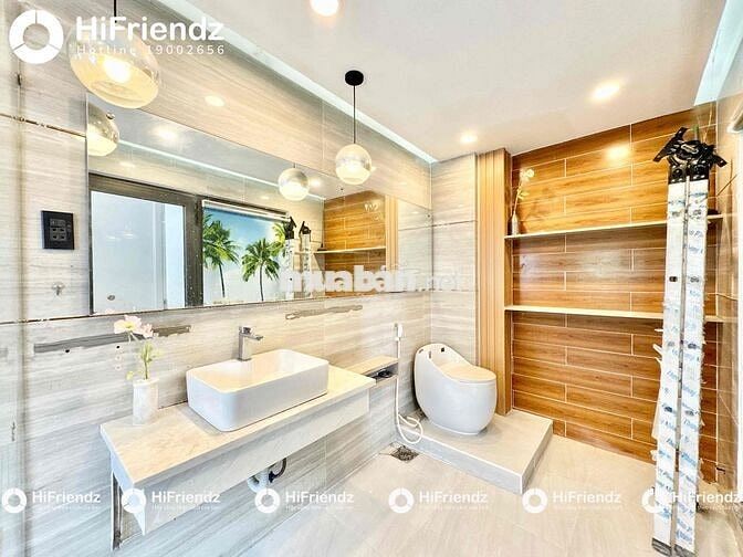 CĂN HỘ 2PN MỚI XÂY, CĂN GÓC NGAY CV LÀNG HOA