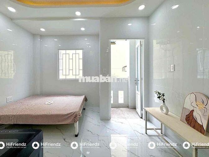 STUDIO BAN CÔNG FULL NỘI THẤT MÁY GIẶT RIÊNG ĐI BỘ QUA VĂN HIẾN