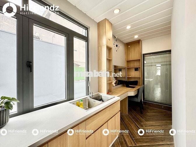 CĂN HỘ 2PN MỚI XÂY, CĂN GÓC NGAY CV LÀNG HOA