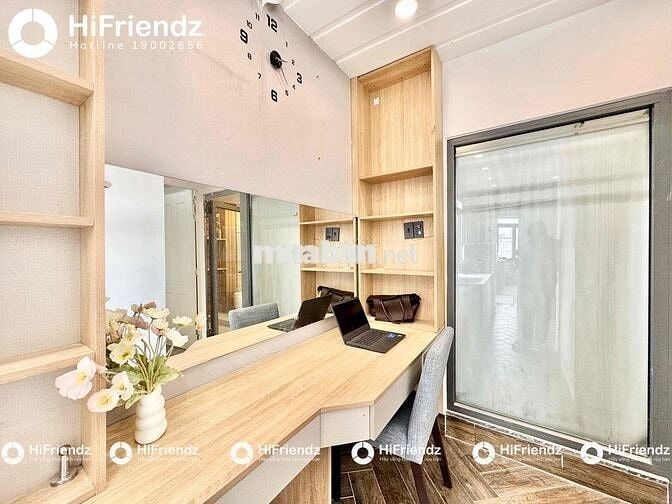 CĂN HỘ 2PN MỚI XÂY, CĂN GÓC NGAY CV LÀNG HOA