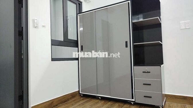 Cho thuê phòng mới sạch sẽ an ninh, có cửa sổ gần sân bay