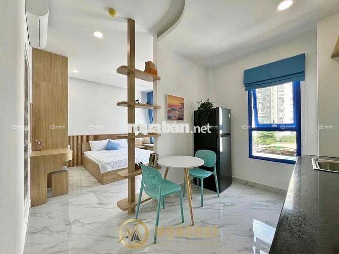 CHDV DẠNG 1PN TÁCH BẾP FULL NỘI THẤT BAN CÔNG CAO CẤP | SÂN BAY TSN