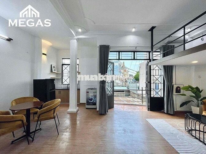 DUPLEX RỘNG NHƯ SÂN BANH CÓ BAN CÔNG, MÁY GIẶT RIÊNG, TÁCH BẾP FULL NT