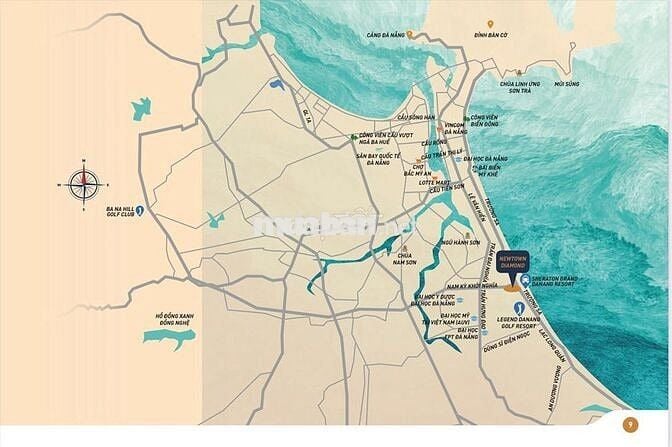 CĂN HỘ CAO CẤP Dự án Newtown Diamond Đà Nẵng mặt biển Mỹ Khê Đà Nẵng