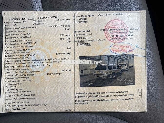 Ford Escape 2003 3.0 V6 - 123456 km