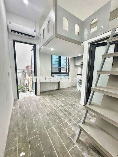 Bóc tem CCMN 25m2 gác xép. Full đồ máy giặt, ban công tại Khương Hạ