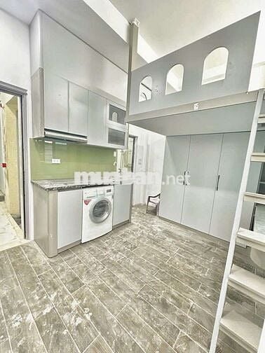 Bóc tem CCMN 25m2 gác xép. Full đồ máy giặt, ban công tại Khương Hạ