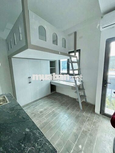 Bóc tem CCMN 25m2 gác xép. Full đồ máy giặt, ban công tại Khương Hạ