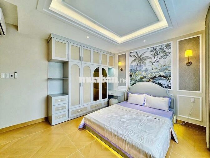 BÁN NHÀ QUANG TRUNG GÒ VẤP 5 TẦNG 5.5M X 10M GẦN EMART 6.98T TL