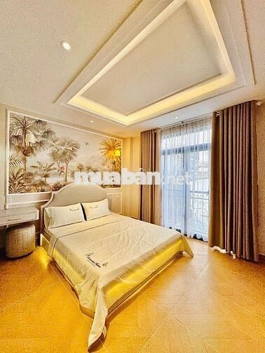 BÁN NHÀ QUANG TRUNG GÒ VẤP 5 TẦNG 5.5M X 10M GẦN EMART 6.98T TL