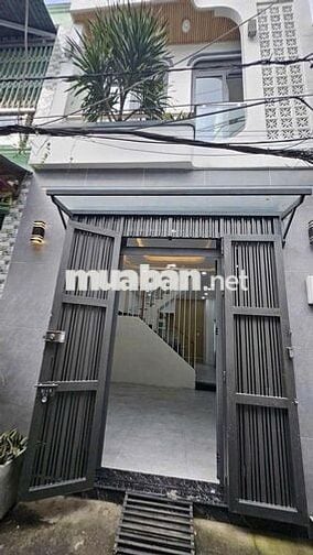 BÁN NHÀ LÔ GÓC 2 TẦNG NGUYỄN VĂN KHỐI GÒ VẤP 4M X 10M 4.65T TL