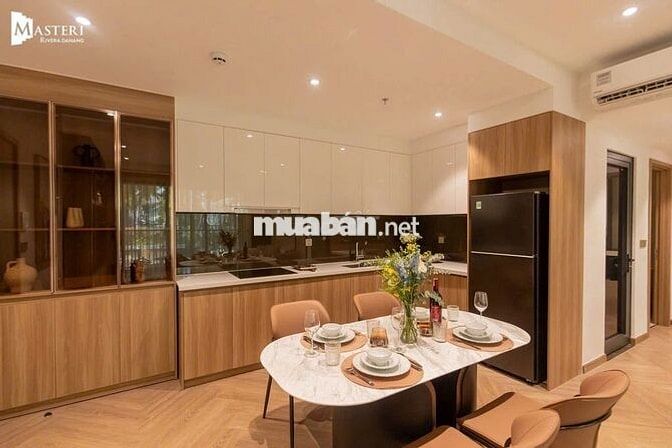 Căn 2PN Masteri Rivera Đà Nẵng - chỉ từ 1,73 tỷ nhận nhà full Nội thất