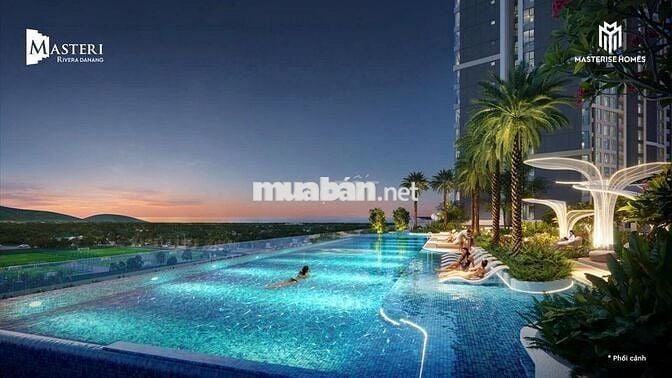 Căn 2PN Masteri Rivera Đà Nẵng - chỉ từ 1,73 tỷ nhận nhà full Nội thất
