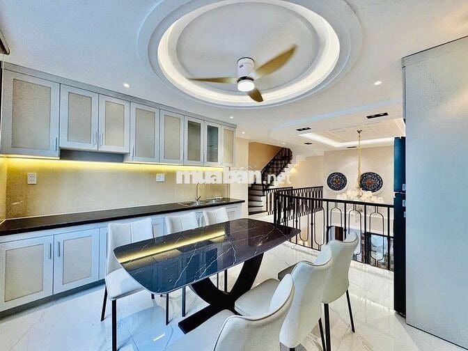 BÁN NHÀ QUANG TRUNG GÒ VẤP 5 TẦNG 5.5M X 10M GẦN EMART 6.98T TL