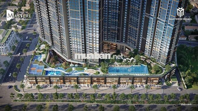 Căn 2PN Masteri Rivera Đà Nẵng - chỉ từ 1,73 tỷ nhận nhà full Nội thất