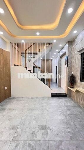 BÁN NHÀ LÔ GÓC 2 TẦNG NGUYỄN VĂN KHỐI GÒ VẤP 4M X 10M 4.65T TL