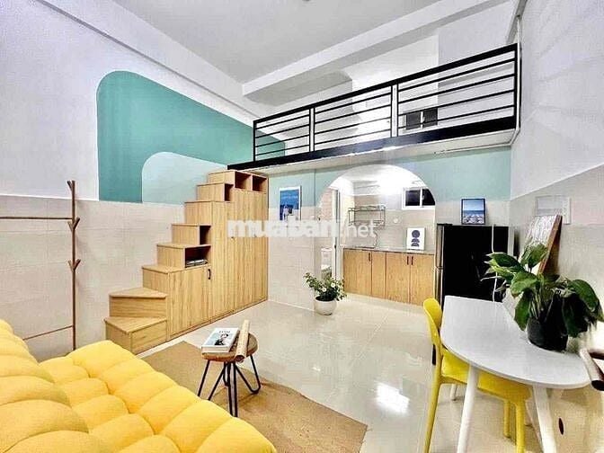 Phòng Gác Lửng Full Nội Thất 2p Đại Học Công Thương Tân Phú