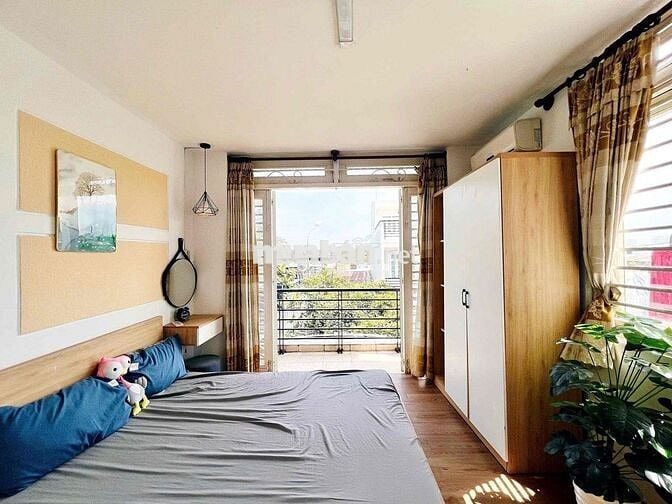 Studio ban công full nội thất siêu đẹp ngay chân cầu Bình Lợi