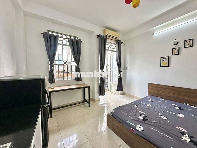 ✅️ CHO THUÊ STUDIO FULL NỘI THẤT CÓ BAN CÔNG NGAY KẾ BÌNH THẠNH  ✅️