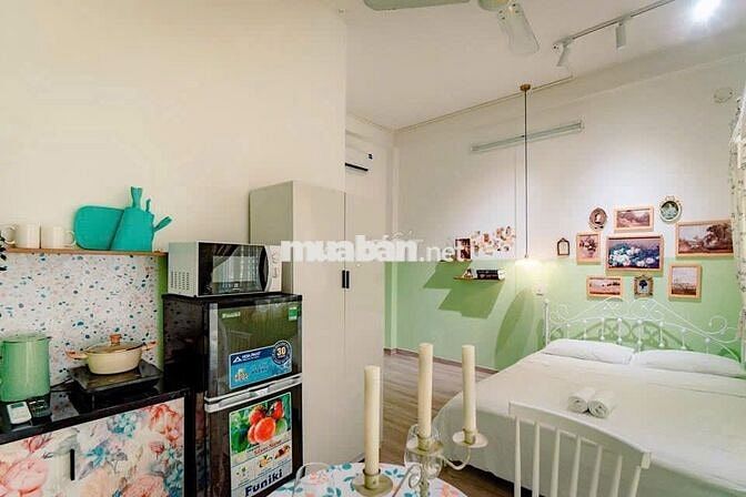 STUDIO vibe cực chill nhà đang trống vào ở liên được giảm giá nhé ạ