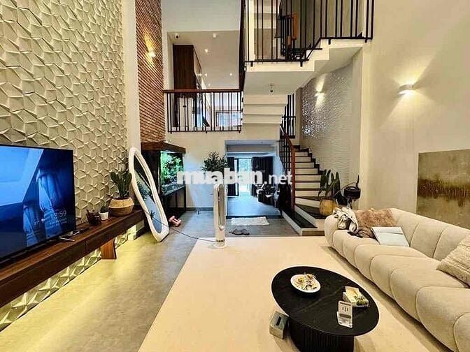 Lê Văn Thọ, 80m2 5 tầng 4.5x17, hẻm 8m, Gần CV Làng Hoa, Mecerdes