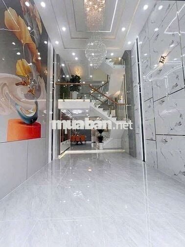 Cho thuê nhà mới 4 tầng Lê Thị Riêng