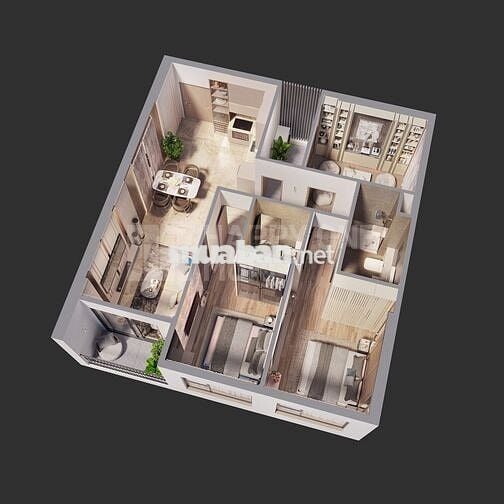 Officetel sở hữu lâu dài, thanh toán chỉ 250tr đến khi nhận nhà.