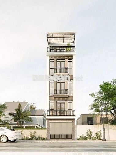 Chỉ 7đ có nhà 6 tầng, thang máy, gara ôtô, vài bước ra mặt phố