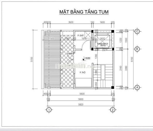 Chỉ 7đ có nhà 6 tầng, thang máy, gara ôtô, vài bước ra mặt phố