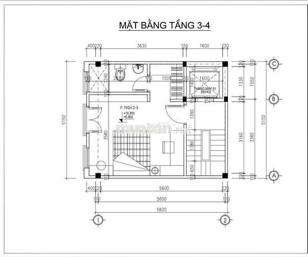 Chỉ 7đ có nhà 6 tầng, thang máy, gara ôtô, vài bước ra mặt phố