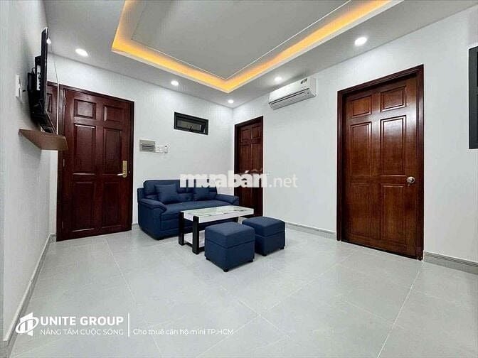 2 Phòng Ngủ - 2WC - 50m2 - Full Nội Thất- Thang Máy-Bảo Vệ-Khu Sân Bay