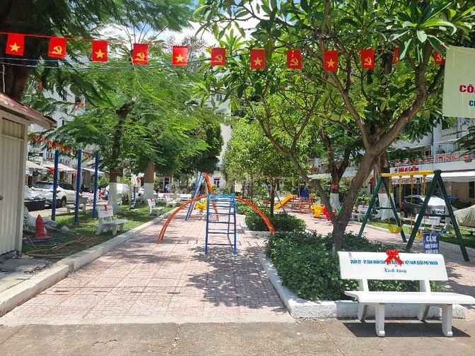 Cho thuê căn hộ Chung cư 43 HVH, view đẹp, đầy đủ nội thất cao cấp