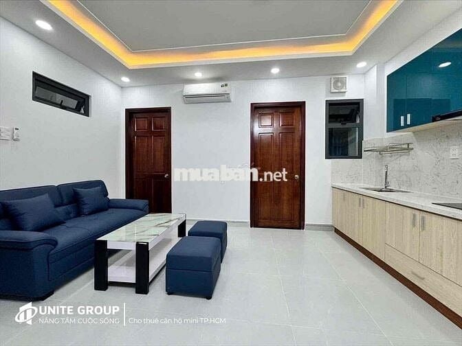 2 Phòng Ngủ - 2WC - 50m2 - Full Nội Thất- Thang Máy-Bảo Vệ-Khu Sân Bay