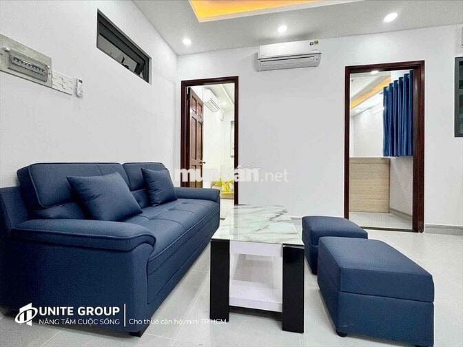 2 Phòng Ngủ - 2WC - 50m2 - Full Nội Thất- Thang Máy-Bảo Vệ-Khu Sân Bay