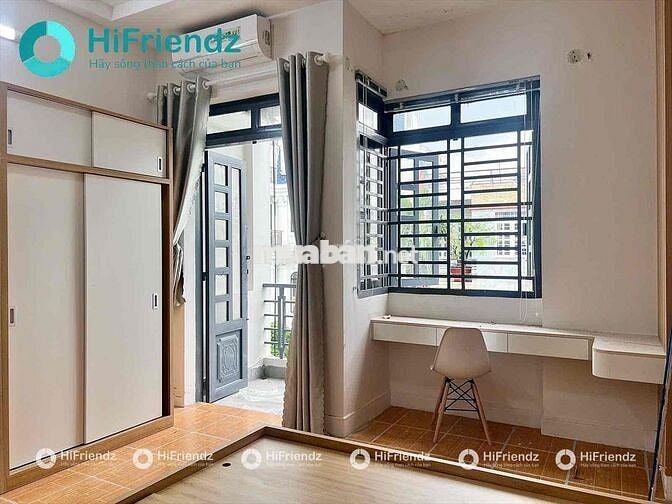 CHO THUÊ PHÒNG CÓ BAN CÔNG THOÁNG MÁT FULL NỘI THẤT MỚI XÂY