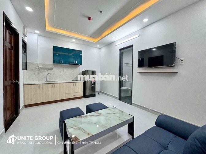 2 Phòng Ngủ - 2WC - 50m2 - Full Nội Thất- Thang Máy-Bảo Vệ-Khu Sân Bay