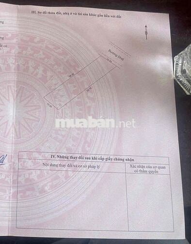 Bán đất mặt tiền đường DH8, Thôn Phú Sơn Tây, Hoà Khương, Đà Nẵng